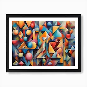 Abstract Painting 3 Art Print