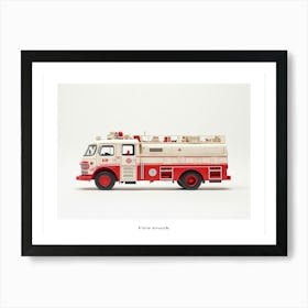 Toy Car Fire Truck Poster Art Print