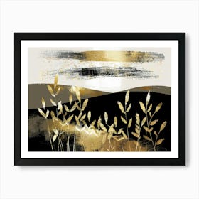 Golden Wheat Art Print