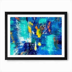 Acrylic Extruded Painting 197 Art Print