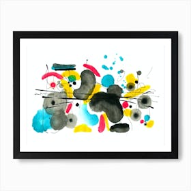 Abstract - Abstract Stock Videos & Royalty-Free Footage 1 Art Print