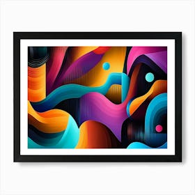 Abstract Painting 76 Art Print