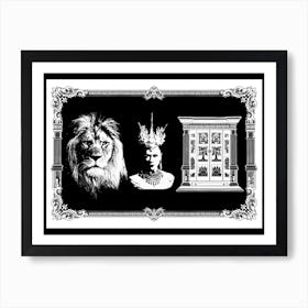 The Lion, the Witch and the Wardrobe Art Print