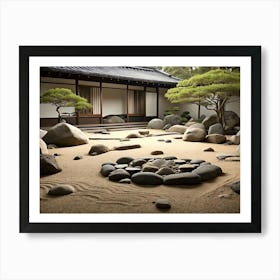 Japanese Garden 1 Art Print