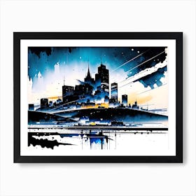 Cityscape 16 Art Print