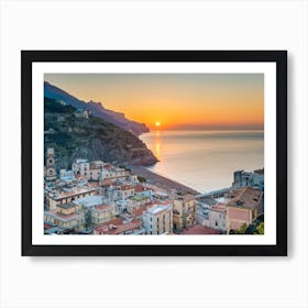 Minori Sunrise Art Print