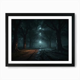 Dark Forest Art Print