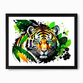 Tiger 1 Art Print