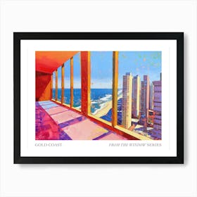 Gold Coast From The Window Series Poster Painting 1 Art Print