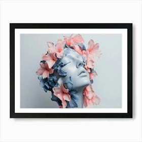 Flower Head Art Print