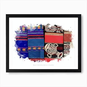 Museo De Textiles Andinos Bolivianos, La Paz, Bolivia Art Print