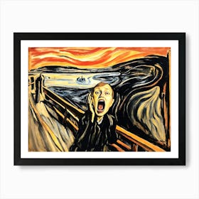 Scream Art Print