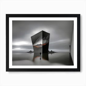 Building In The Sky 1 Art Print