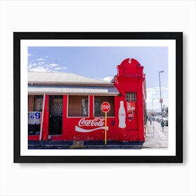 Cola Shop In Cape Town Art Print