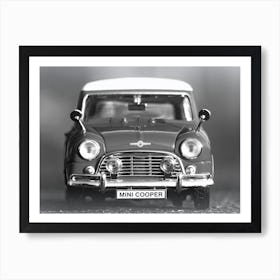 Mini Cooper Classic Car Art Print