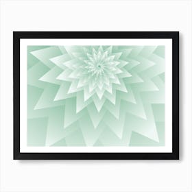 Abstract Flower Art Print