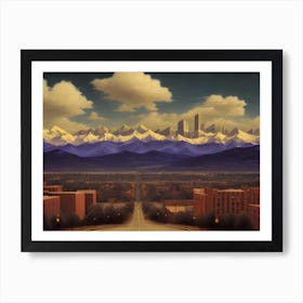 Cityscape 1 Art Print