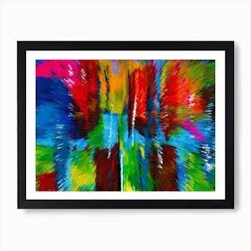 Acrylic Extruded Painting 138 Art Print