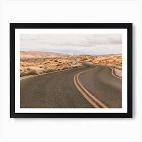 High Desert Road Art Print