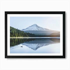 Mount Hood Oregon Reflection Lake Art Print