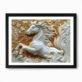 Beautiful Animal 3d 5 Art Print