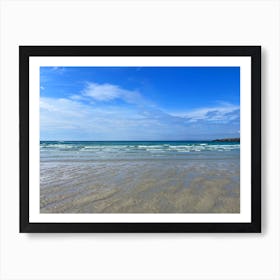 Beach At Dunmore Art Print