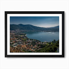 Lake Como Print Art Print