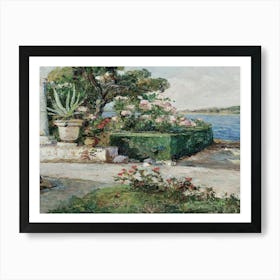 Garden By The Sea 1 Art Print