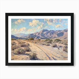 Western Landscapes Mojave Desert Nevada 2 Art Print