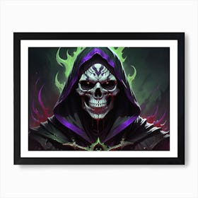 Skeleton 17 Art Print