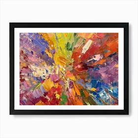 Abstract Painting 987 Art Print