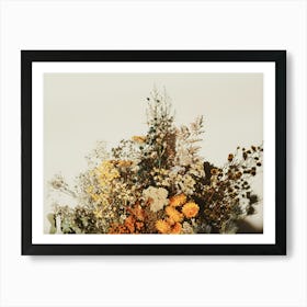 Dried Flowers Art Print