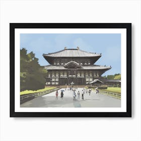 Todai Ji Japan Art Print