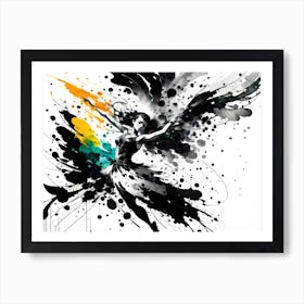 Splatter Painting 19 Art Print