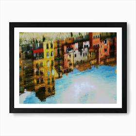 Reflections In The Water Art Print