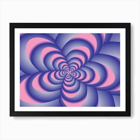 Spiral Sofa Art Print