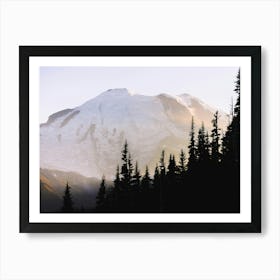 Mount Rainier At Sunset Poster