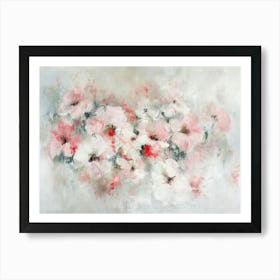 Pink Flowers 8 Art Print