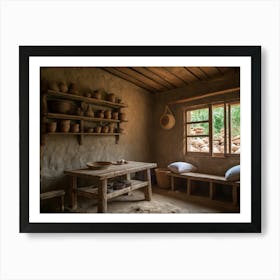 Village In Vietnam Art Print