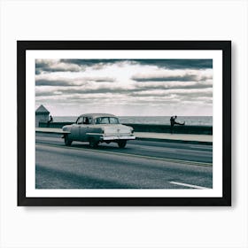 Life On The Waterfront Havana Art Print