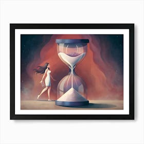 Hourglass 1 Art Print