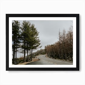 Serra Da Estrela Road 2, Portugal Art Print