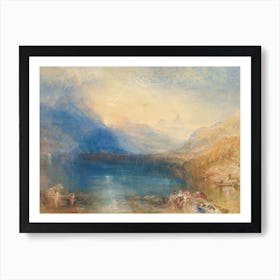 The Lake Of Zug, Jmw Turner Art Print