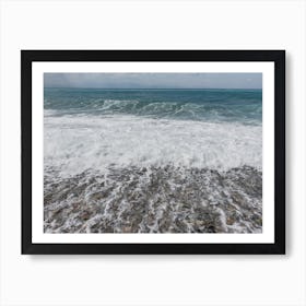 Waves At The Beach Art Print