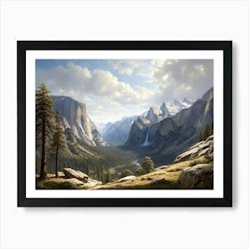 Yosemite Valley 1 Art Print