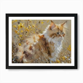 Coon Cat Art Print