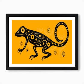 Lizard 7 Art Print