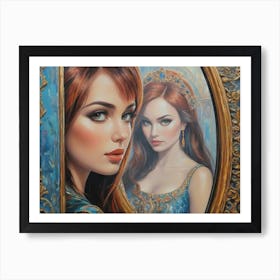 Magic Mirror 2 Art Print