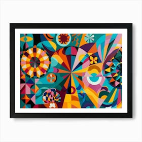 Abstract Painting 191 Art Print