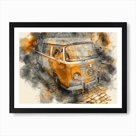 Classic Van Art Print